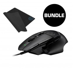 Бъндъл Геймърска мишка Logitech G502 X, Жична + Подложка за Мишка G240