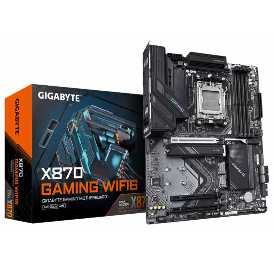 Дънна платка GIGABYTE X870 GAMING WIFI 6, Socket AM5
