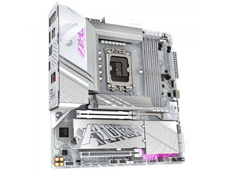 Дънна платка GIGABYTE Z890M AORUS ELITE WIFI 7 ICE, LGA 1851