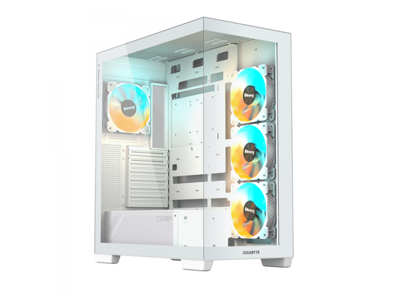 Кутия Gigabyte C500 PANORAMIC Stealth Ice - Mid-Tower
