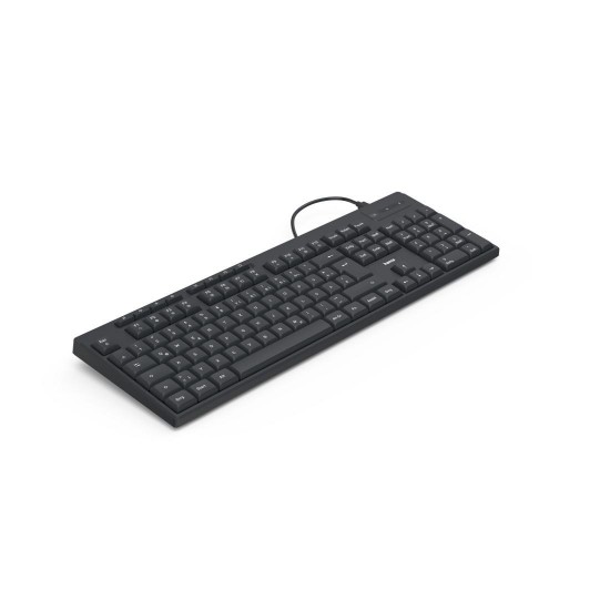 HAMA Жична клавиатура CK-200, кирилизирана, USB-A, USB-C, мулт.бутони