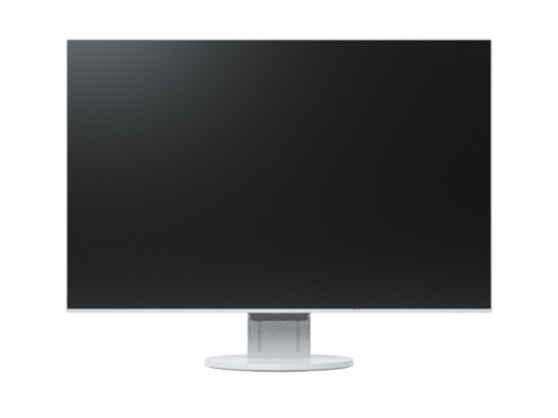 Монитор EIZO FlexScan EcoView Ultra-Slim EV2456-BK, IPS, 24.1 inch, Wide, WUXGA, D-Sub, DVI-D, HDMI, DisplayPort, Бял