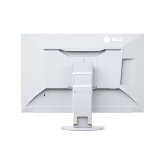 Монитор EIZO FlexScan EcoView Ultra-Slim EV2456-BK, IPS, 24.1 inch, Wide, WUXGA, D-Sub, DVI-D, HDMI, DisplayPort, Бял