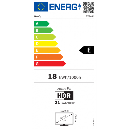 Монитор BenQ EX240N MOBIUZ 165Hz