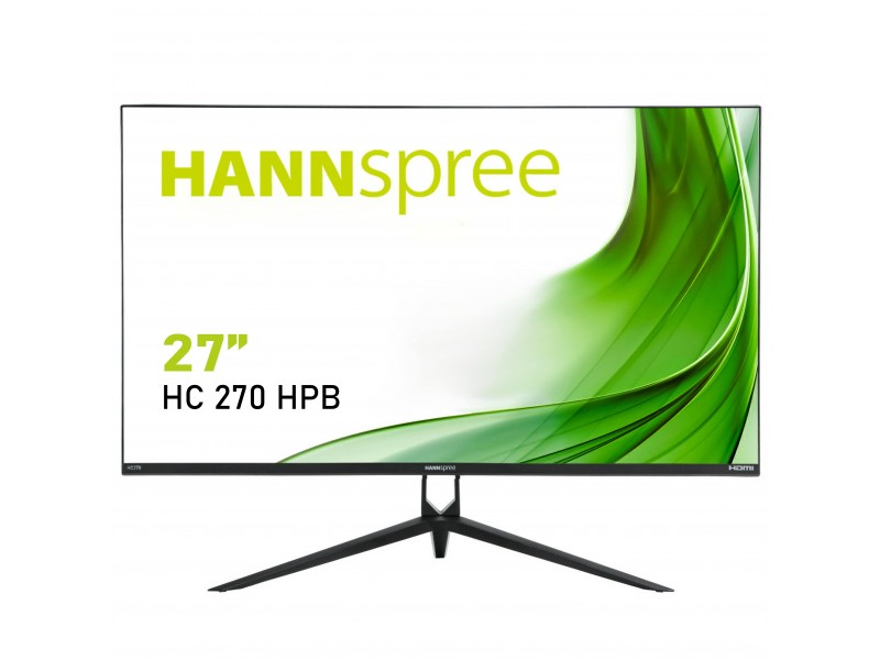 Монитор HANNSPREE HC270 HPBRE9, FHD, Wide, 27 inch, HDMI, D-Sub, Черен