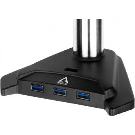 Стойка за 2 монитора за бюро ARCTIC Z2 Pro Gen 3, Регулируема, до 34