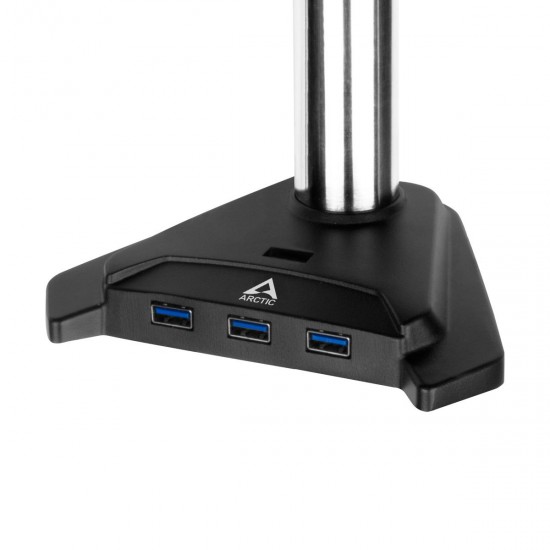 Стойка за монитор за бюро ARCTIC Z1 Pro (Gen 3), Регулируема, до 38