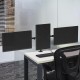 Стойка за 3 мониторa ACT AC8303, За бюро, Регулируема, 27