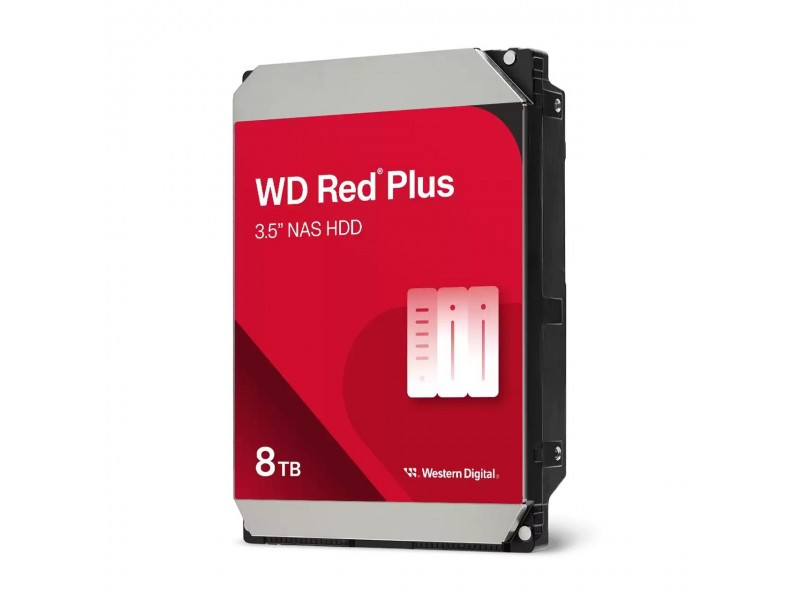 Хард диск WD Red Plus, 8TB NAS, 3.5
