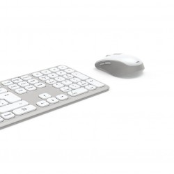HAMA Безжичен комплект клавиатура и мишка WKM-550, бяла, 173066 HAMA Безжичен комплект клавиатура и мишка WKM-550, бяла, 173066