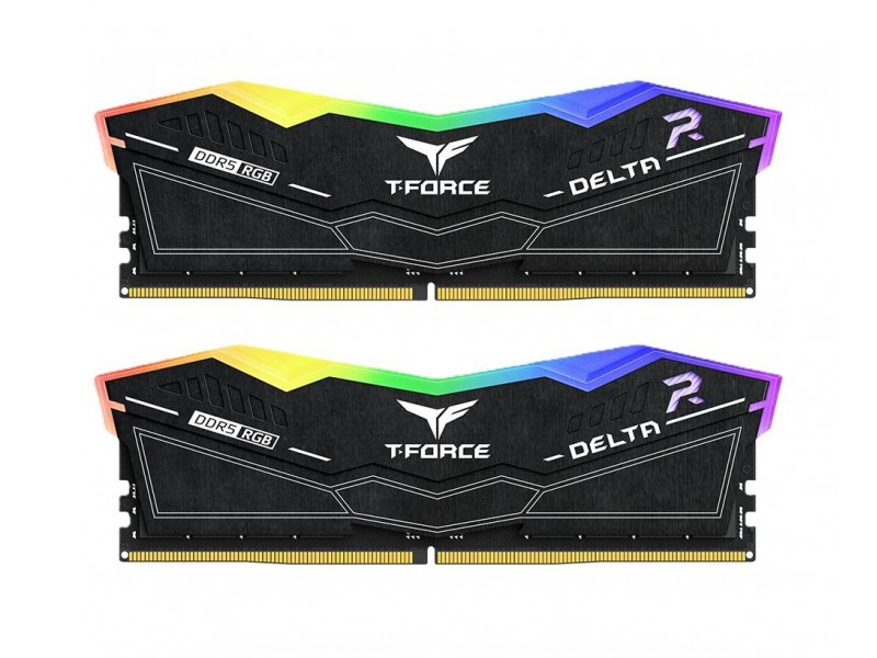 Памет Team Group T-Force Delta RGB DDR5 32GB (2x16GB) 6400MHz CL32