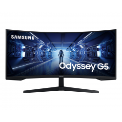 Монитор Samsung Odyssey G5 34 inch, VA Curved UWQHD 3440x1440
