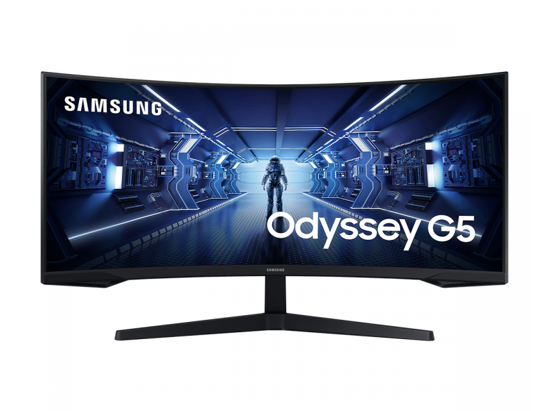 Монитор Samsung Odyssey G5 34 inch, VA Curved UWQHD 3440x1440