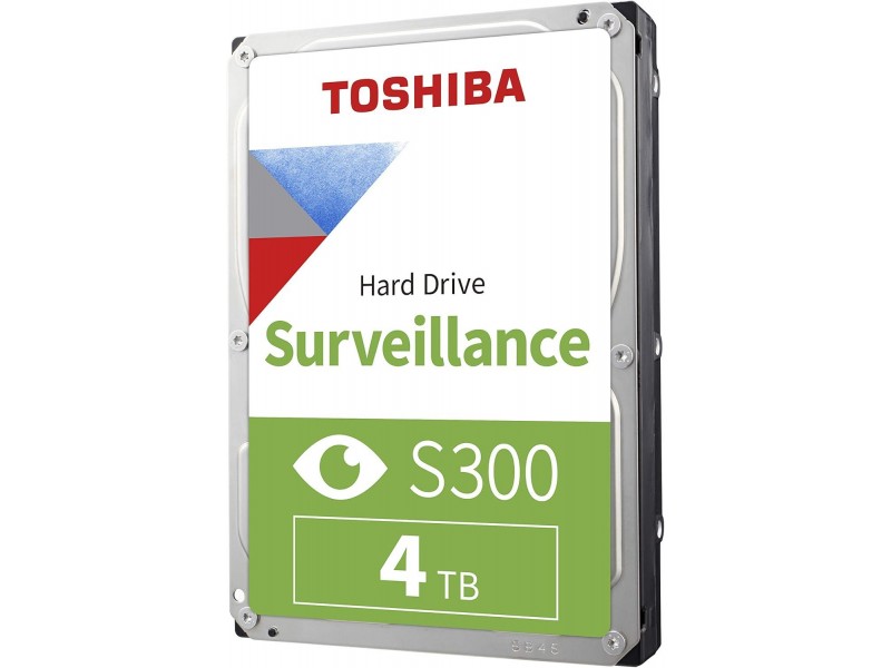 Хард диск TOSHIBA Surveillance S300, 4TB, 5400/5700rpm, 256MB, SATA 3