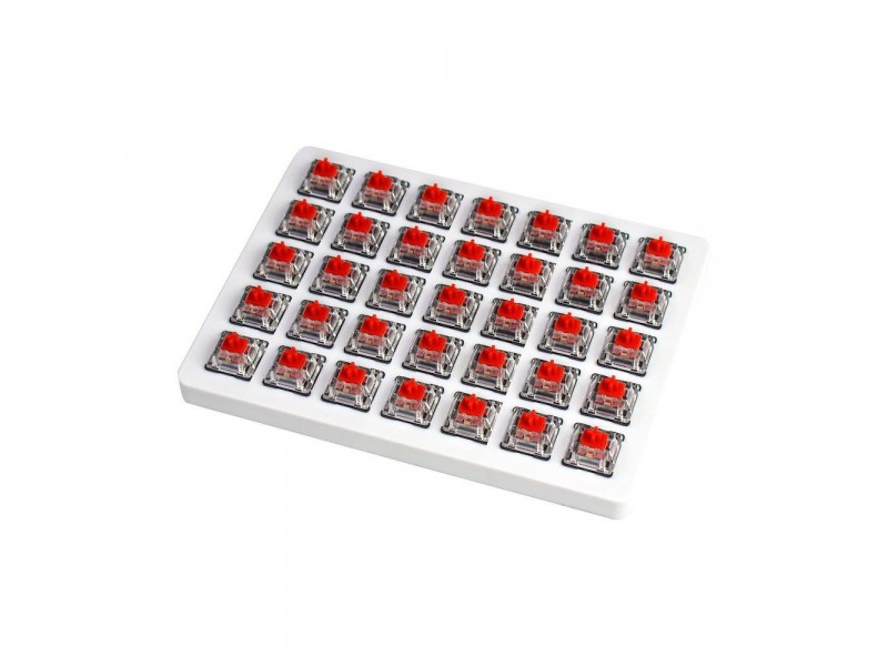 Суичове за механична клавиатура Keychron Red, Switch Set 35 броя