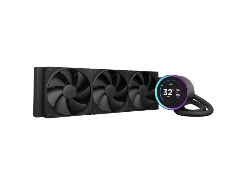Охладител за процесор NZXT Kraken Elite 360 V2 Black LCD Display