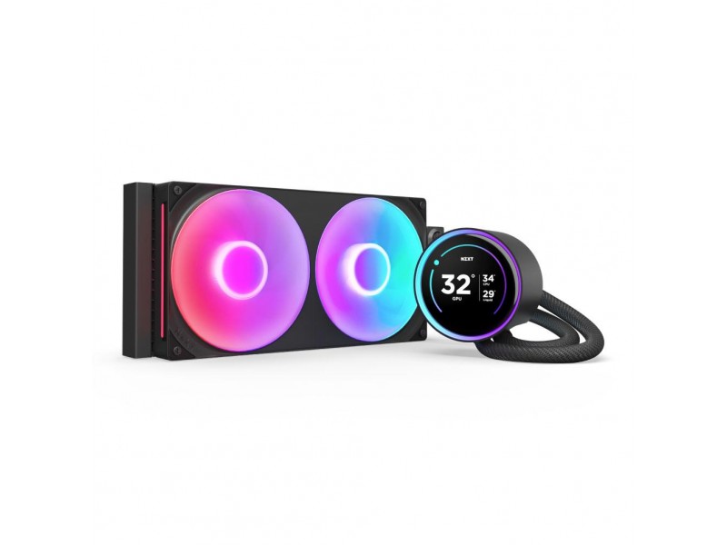 Охладител за процесор NZXT Kraken Elite 280 V2 RGB Black LCD Display
