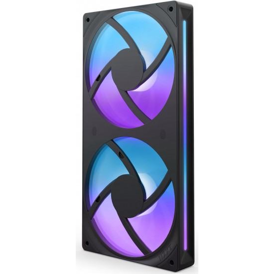 Комплект вентилатори NZXT F240 Black RGB Core