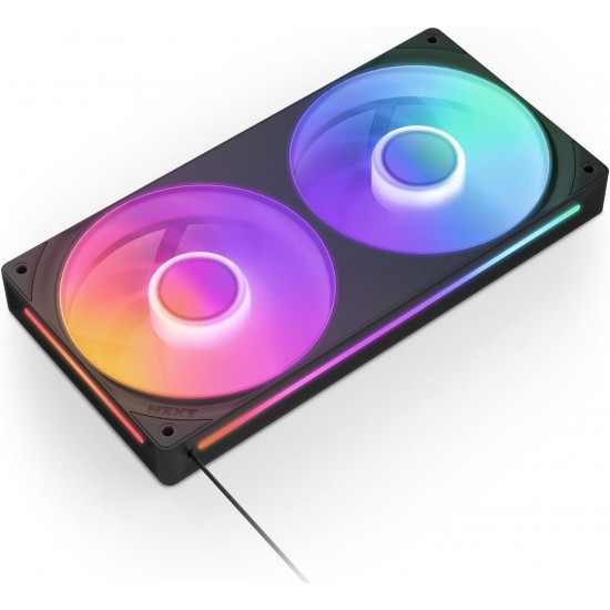 Комплект вентилатори NZXT F240 Black RGB Core