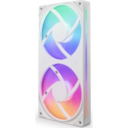 Комплект вентилатори NZXT F240 White RGB Core Комплект вентилатори NZXT F240 White RGB Core