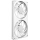 Комплект вентилатори NZXT F240 White RGB Core