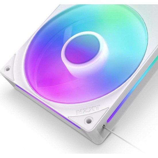 Комплект вентилатори NZXT F280 White RGB Core