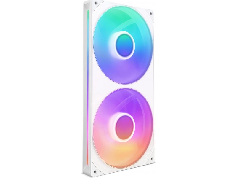 Комплект вентилатори NZXT F280 White RGB Core