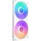 Комплект вентилатори NZXT F280 White RGB Core