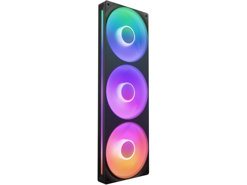 Комплект вентилатори NZXT F360 Black RGB Core