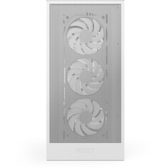 Кутия NZXT H5 Flow RGB 2024 White, Mid-Tower