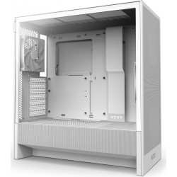 Кутия NZXT H5 Flow RGB 2024 White, Mid-Tower