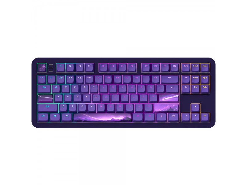 Геймърскa механична клавиатура Dark Project ALU87B Celestial RGB