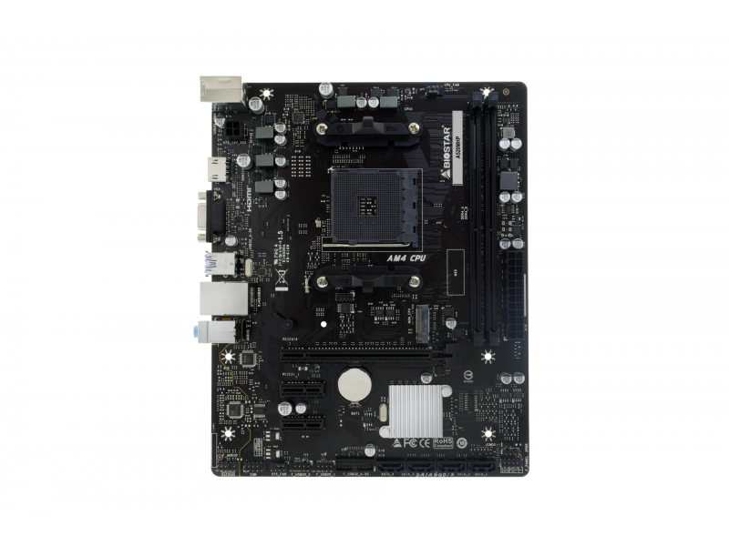 Дънна платка BIOSTAR A520MHP socket AM4