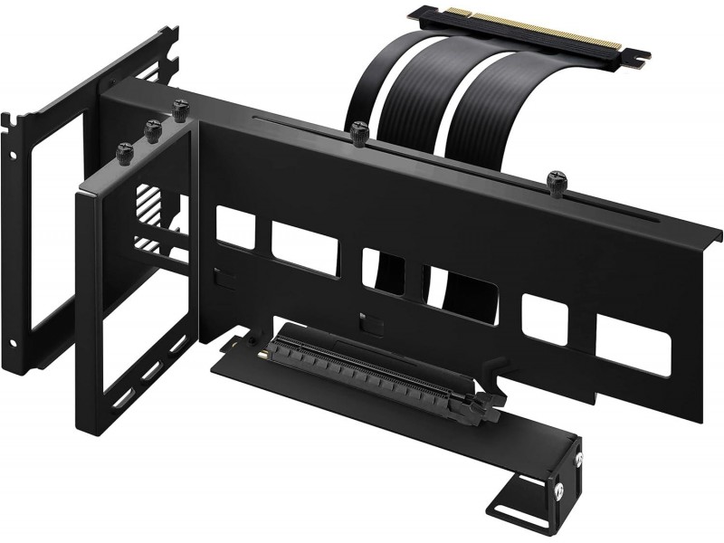 Брекет за вертикален монтаж на GPU EZDIY-FAB PCIe 4.0 Riser Cable