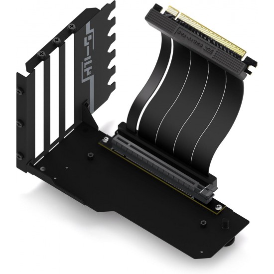 Брекет за вертикален монтаж на GPU EZDIY-FAB PCIe 4.0 Riser Cable 90°