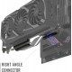 Кабел EZDIY-FAB Riser Cable Right Angle 200mm PCI-E x16 4.0