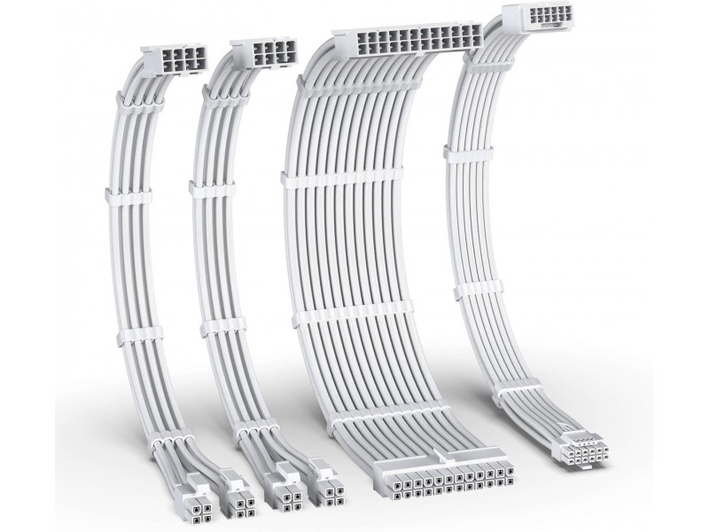 Удължителни кабели EZDIY-FAB 12VHPWR - White