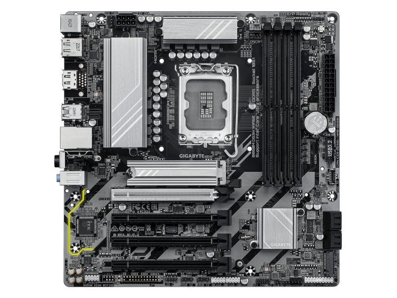 Дънна платка GIGABYTE B860M DS3H WIFI 6E, LGA 1851