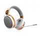 Геймърски безжични слушалки Dark Project Sono Wireless - White/Gold