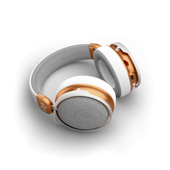 Геймърски безжични слушалки Dark Project Sono Wireless - White/Gold