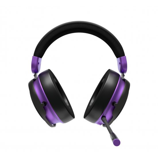 Геймърски безжични слушалки Dark Project Sono Wireless - Black/Violet