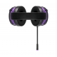 Геймърски безжични слушалки Dark Project Sono Wireless - Black/Violet