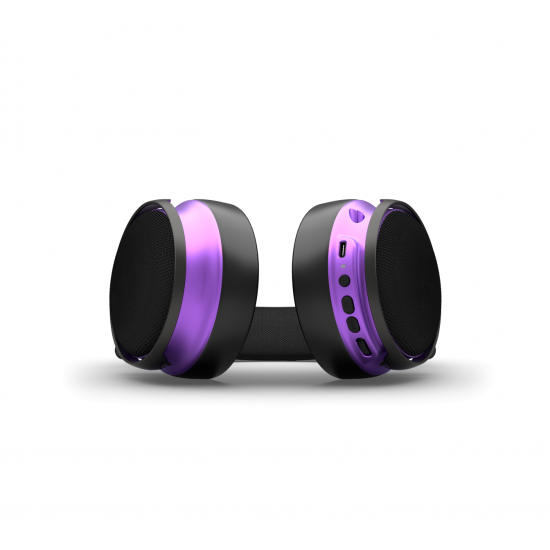 Геймърски безжични слушалки Dark Project Sono Wireless - Black/Violet