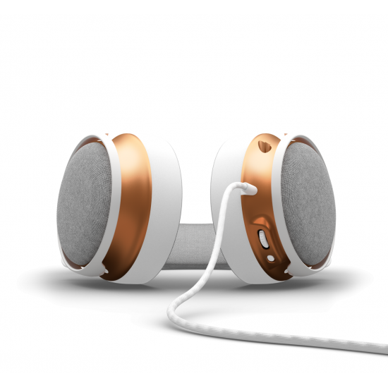 Геймърски слушалки Dark Project Sono Wired - White/Gold