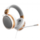 Геймърски слушалки Dark Project Sono Wired - White/Gold
