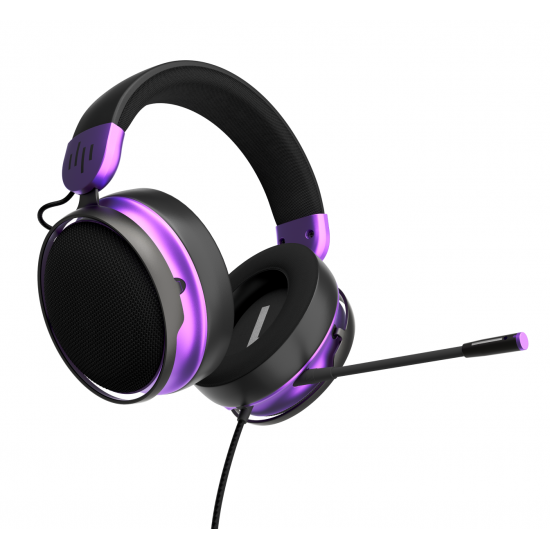 Геймърски слушалки Dark Project Sono Wired - Black/Violet