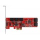 Контролер Delock SATA PCI Express Card - 10 ports