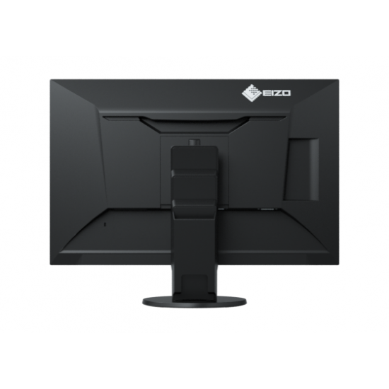 Монитор EIZO FlexScan EcoView Ultra-Slim EV2456-BK, IPS, 24.1 inch, Wide, WUXGA, D-Sub, DVI-D, HDMI, DisplayPort, Черен 