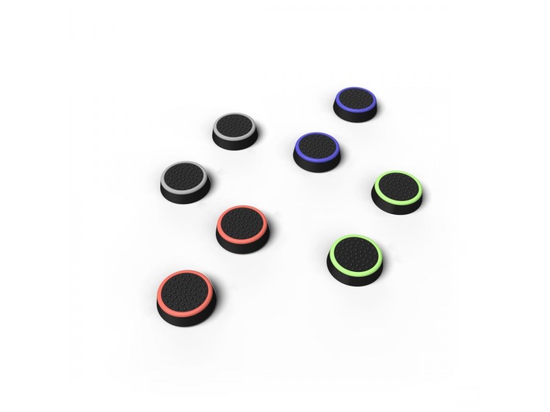 Сменяеми бутончета Colors  за SONY PS4, PS5 комплект 8 in 1