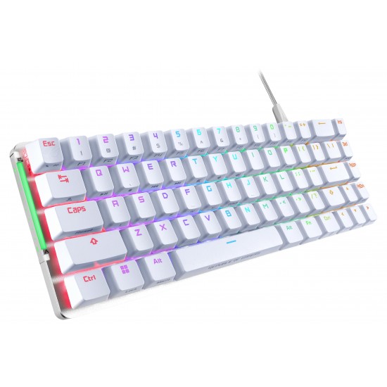 Геймърска Механична Клавиатура ASUS ROG Falchion Ace - Бяла